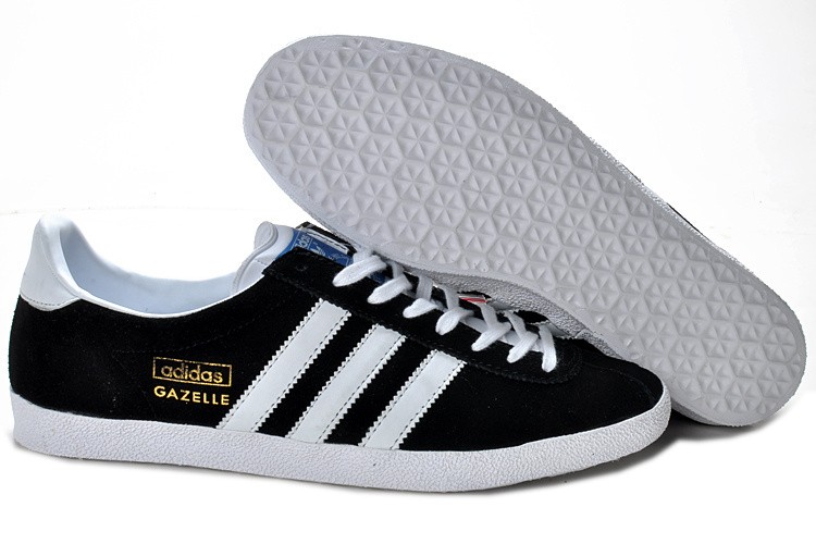 adidas gazelle femme noir et blanc pas cher